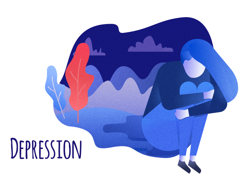 Depression By Achraf Rahal On Dribbble