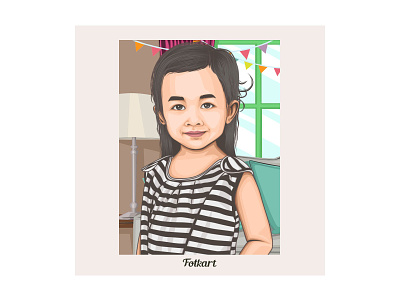Child Vector art artwork avatar caricature illustration photo profile photoshop vectorart