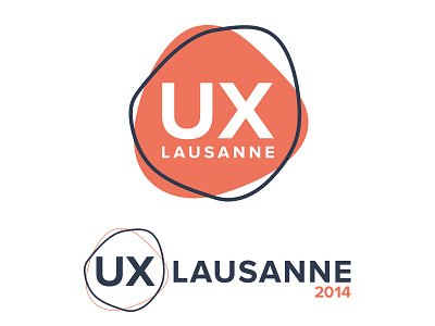 Logo for UX Lausanne conference logo ux ux lausanne