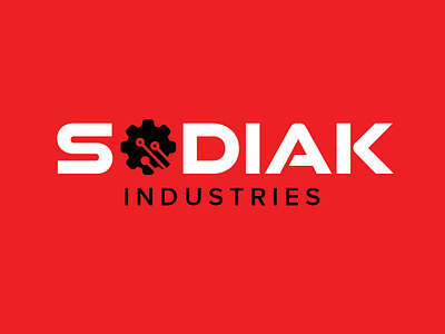 Sodiak Industries Logo branding conceptual design flat icon industries logo logo design logodesign s logo