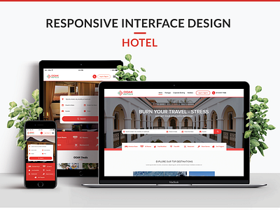 Responsive User Interface Design android conceptual design desktop hotel iphone mobile website responsive responsive design responsive web design website website concept