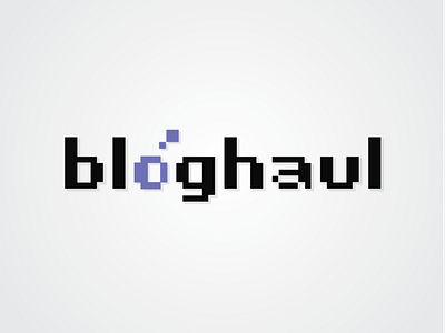 Bloghaul logo - Concept blog branding conceptual design design digital icon logo logodesign marketing typography ux