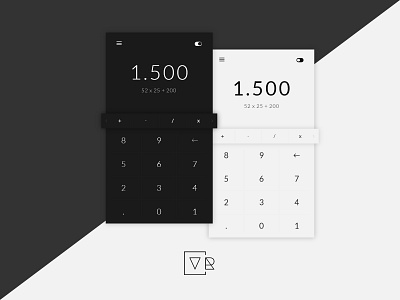 Daily UI - #004 (Calculator)