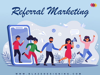 Referral Marketing animation branding design digital digital art digital illustration digital painting digitalart digitalmarketing illustration marketing marketing agency marketing campaign marketing collateral marketing site marketplace reference referral referrals typography