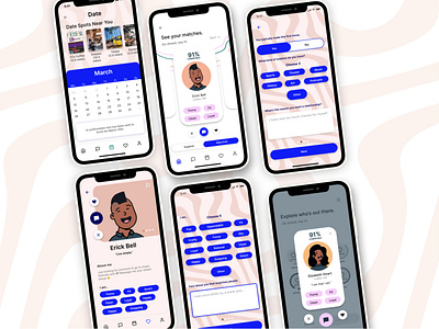 Made For Love design flat illustration mobile ui ux ux research