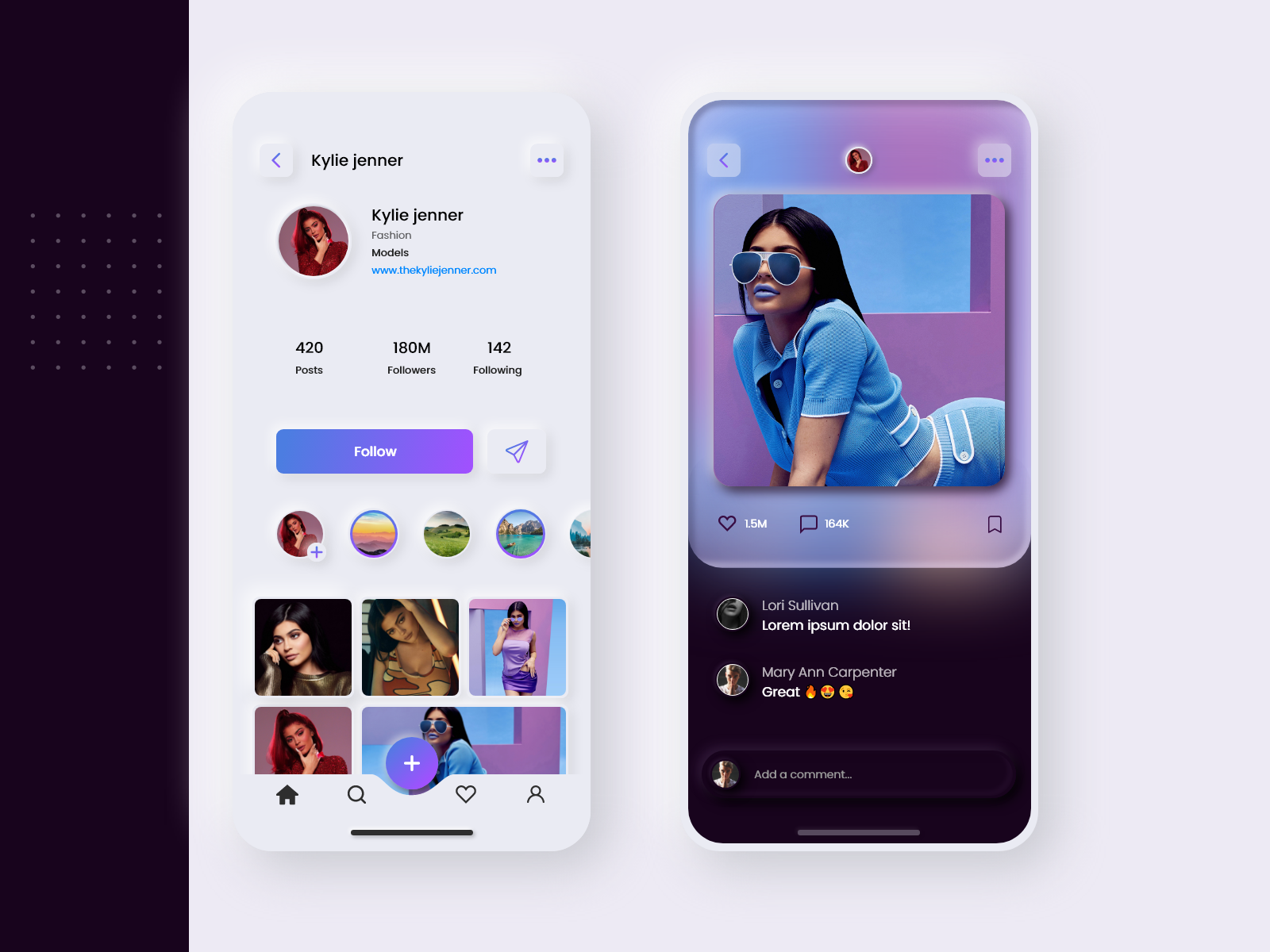 Instagram Neomorphic Redesign by ZOTO DESIGN STUDIO on Dribbble