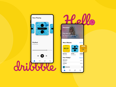 🤘⚡ Hello Dribbble!