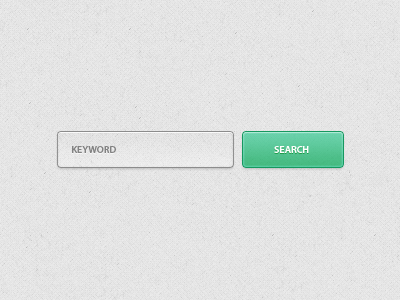 Simple Search button green light minimal search simple textfield transparent