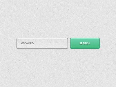 Simple Search simple search green button textfield light minimal transparent