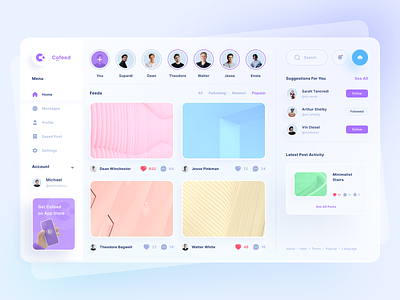 Cofeed - Social Media Dashboard