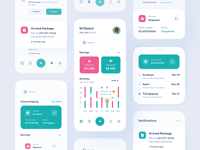 Shipping Management App app bank charts clean dashboard design finance ios map mobile ship shipment shipping track ui uidesign uikit uiux uiuxdesign uxdesign
