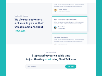 FloatTalk - CRM Platform Website by Choirul Syafril for Keitoto on Dribbble
