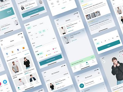 Stylo - Fashion Marketplace Mobile App UI Kit