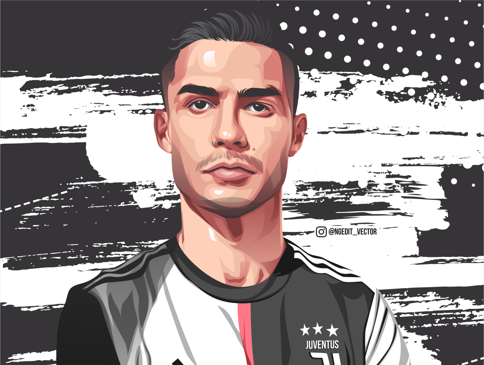 Wonderful Cristiano Ronaldo art artwork coreldraw cristiano design designer digitalart football graphicdesigner illustration illustrator ronaldo vector