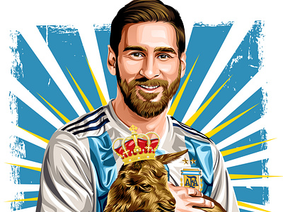 Lionel Messi G.O.A.T Argentine