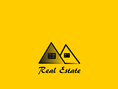 Real Estate animation branding design follow food icon illustration logo typography vector