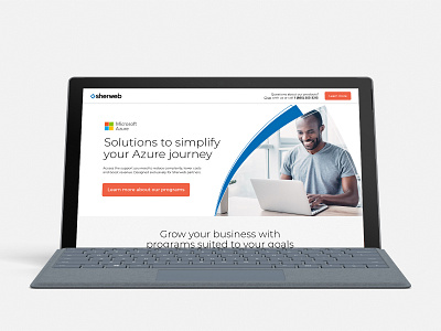 Landing page - Sherweb's Azure programs