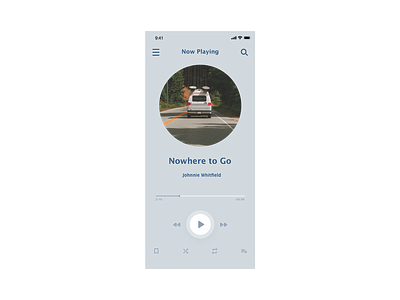 #DailyUI #009 #MusicPlayer