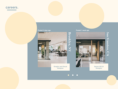 #DailyUI #UI #050 #carrer #job #listing
