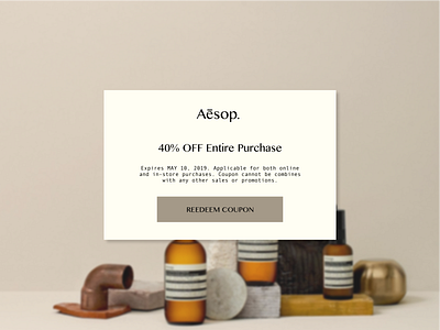 #DailyUI #UI #061 #redeemcoupon #coupon