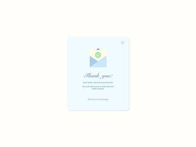 #DailyUI #UI #077 #thankyou