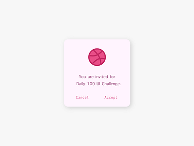 #DailyUI #UI #078 #pendinginvitation #dribble