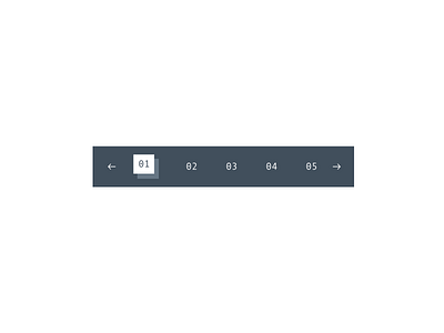 #DailyUI #UI #085 #pagination #pagenumbers