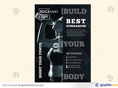 FITNESS AND GYM TRAINING CENTER PROMOTIONAL FLYER TEMPLATE fitness fitness flyer fitness promotional flyer flyer flyers gym gym flyer gym promotional flyer