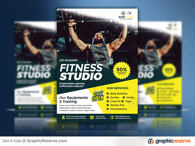 FITNESS FLYER TEMPLATE