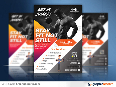 Fitness Flyer Template By Creative Clan Team On Dribbble