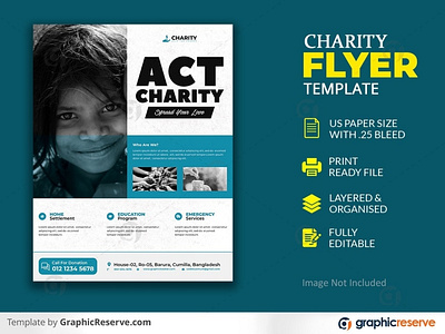 Charity Flyer Template