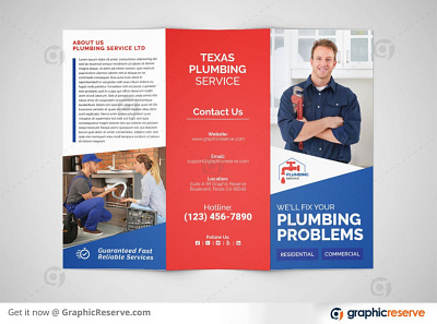 Plumber Tri-Fold Brochure Template brochure brochure template plumber plumber brochure plumber brochure template plumber tri fold brochure plumbing brochure tri fold tri fold brochure