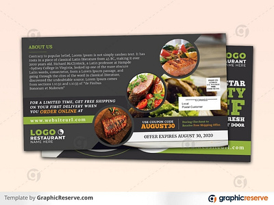 Quality Beef Supplier Restaurant Direct Mail EDDM Postcard beef supplier postcard direct mail eddm postcard eddm eddm postcard food shop eddm postcard grocery shop eddm postcard postcard postcard design quality beef supplier eddm restaurant eddm restaurant postcard