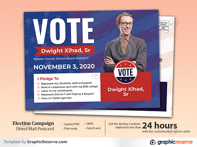 Election Campaign Political Eddm Postcard campaign eddm election election campaign postcard polical postcard political postcard vote