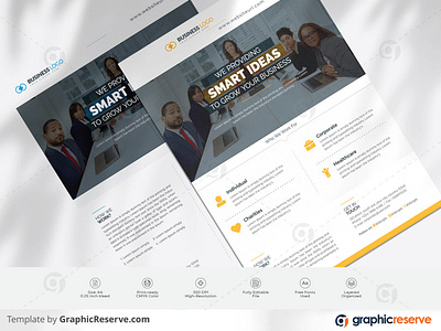 Corporate Flyer templates 2 in 1