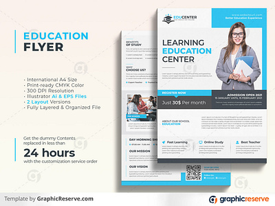 School Education Flyer templates