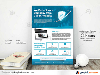 Cyber Security Flyer Templates