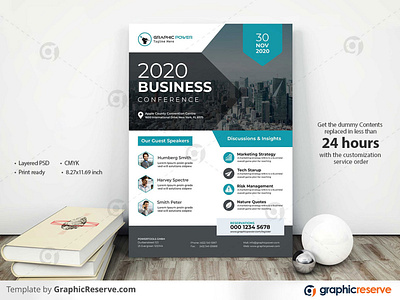 Business Conference Flyer Template