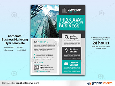 Corporate Business Marketing Flyer Template 2021 conference template a4 flyer annual summit flyer blue business conference template business flyer template clean conference flyer corporate flyer creative design creative flyer flyer marketing flyer modern flyer multipurpose flyer orange seminar flyer template design