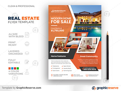 Real Estate Flyer Template