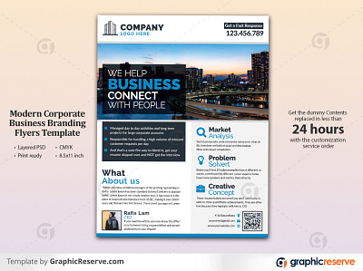 Modern Corporate Business Branding Flyers Template 2021 conference template a4 flyer annual summit flyer blue business conference template business flyer template clean conference flyer corporate flyer creative design creative flyer flyer marketing flyer modern flyer multipurpose flyer orange seminar flyer template design