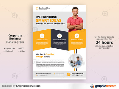 Corporate Business Flyer Template 2021 conference template a4 flyer annual summit flyer blue business conference template business flyer template clean conference flyer corporate flyer creative design creative flyer flyer marketing flyer modern flyer multipurpose flyer orange seminar flyer template design
