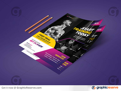 Fitness-GYM Flyer Template