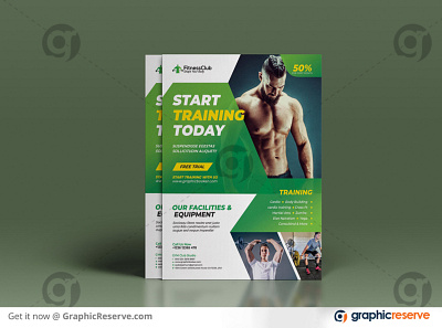 Fitness Sports Flyer Template ad advertising body body building bodybuilding boxing flyer business flyer diet energy fitness fitness flyer flyer gym gym flyer health health flyer marketing sports poster yoga yoga flyer