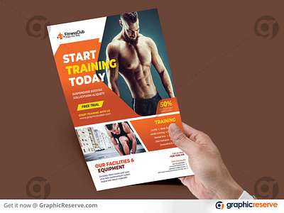 Fitness -GYM Flyer Template
