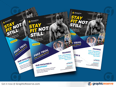 GYM-Fitness Flyer Template
