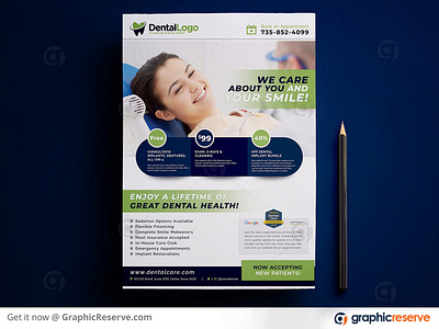 Dental Clinic Flyer Template clinic flyer dental advertisement dental care flyer dental flyer dental material dental template dentist a4 flyer dentist flyer dentist template flyer advertisement template medical a4 flyer medical flyer professional dental flyer