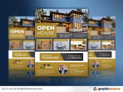 Real Estate Open House Flyer Template