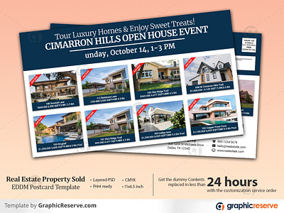 Real Estate Property Sold EDDM Postcard Template