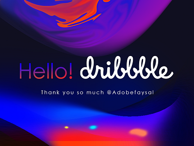 First Dribbble Shot